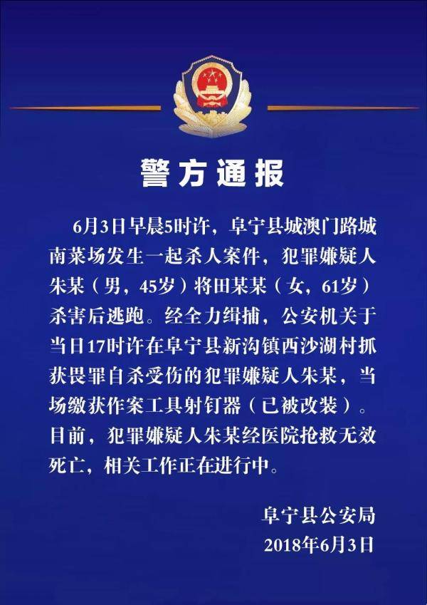 改装射钉器威力巨大!男子菜场枪杀摊主 逃跑后畏罪自杀身亡