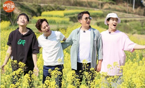 笑容灿烂！谢娜李诞同框 《向往》李诞成史上最“体弱”嘉宾