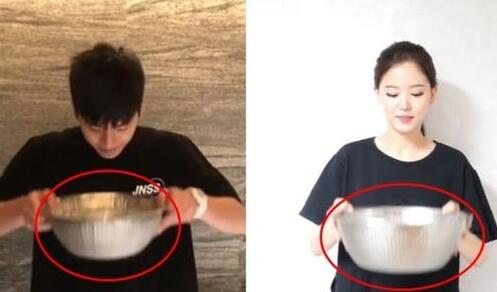 承认交往?王大陆回应姜汉娜挑战 面带笑容把装冰块的冰水往头顶淋