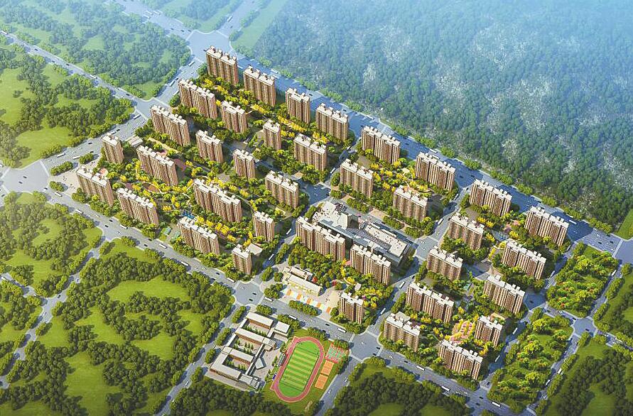 78栋楼同时开建郭董片区安置房年底前主体封顶