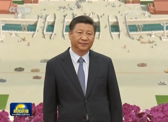 习近平接受十三国新任驻华大使递交国书