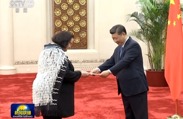 习近平接受十三国新任驻华大使递交国书