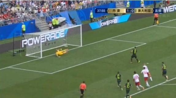 凌空斩！埃里克森再立功 丹麦1-1澳大利亚