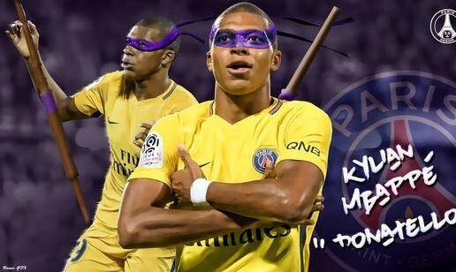 绿荫跑男！姆巴佩被赞忍者神龟 拥有多纳泰罗爆棚般的速度