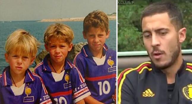 比利时出叛徒?阿扎尔支持法国队 作为球迷我一直更支持法国