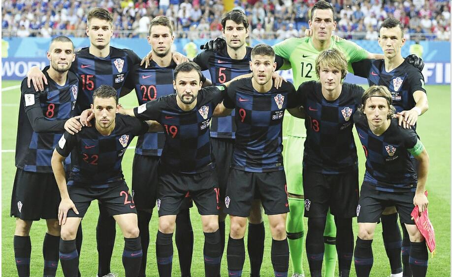 三狮军团PK格子军团 世界杯半决赛英格兰队VS克罗地亚队