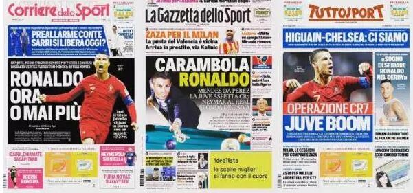 开启职业生涯下一站!C罗转会尤文 发告别信希望球迷理解