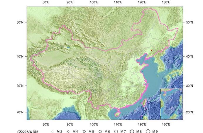 2018年7月12日7时45分 辽宁抚顺发生2.4级地震