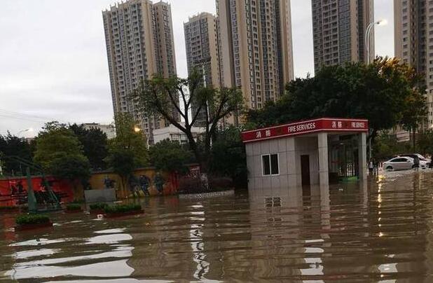 德阳一消防队：救援归来营房被淹 战士抗洪顾不得吃饭