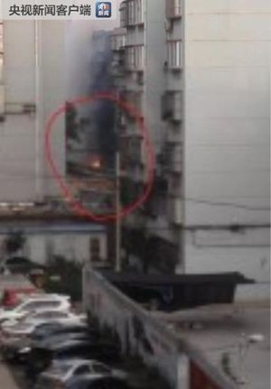 邯郸一小区天然气爆炸 导致十多名市民受伤