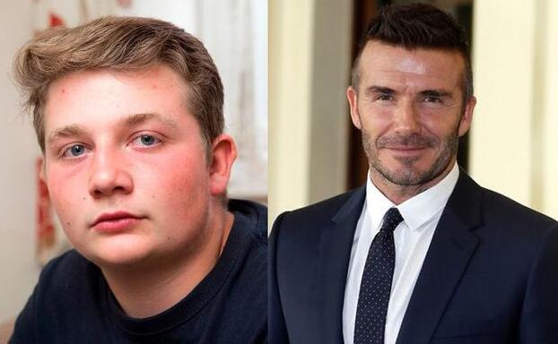 穷到只剩1英镑 ！贝克汉姆外甥求见 巨星也有难念的经