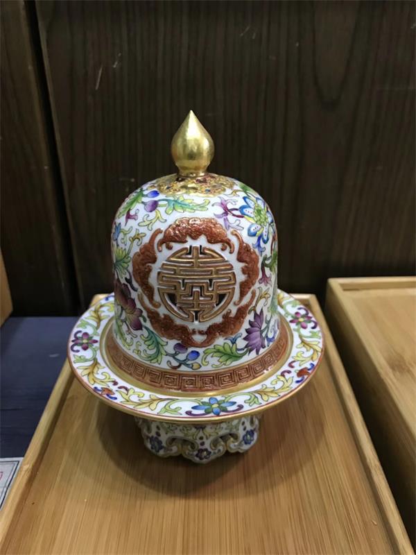 赏涂铭粉彩珐琅彩陶瓷艺术魅力