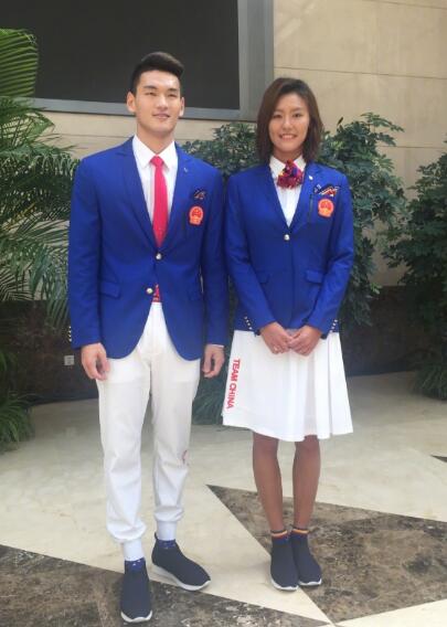 穿上蓝色梦想出征!雅加达亚运会中国代表团