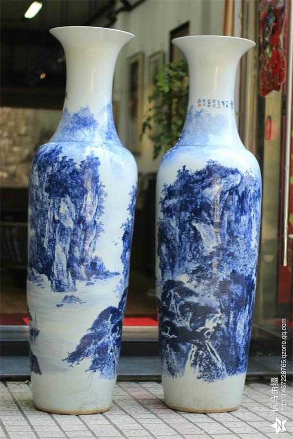 郑勇郑武兄弟携郑氏青花亮相艺博会