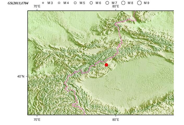 【最新】阿克苏3.0级地震 仍有分散性降水天气
