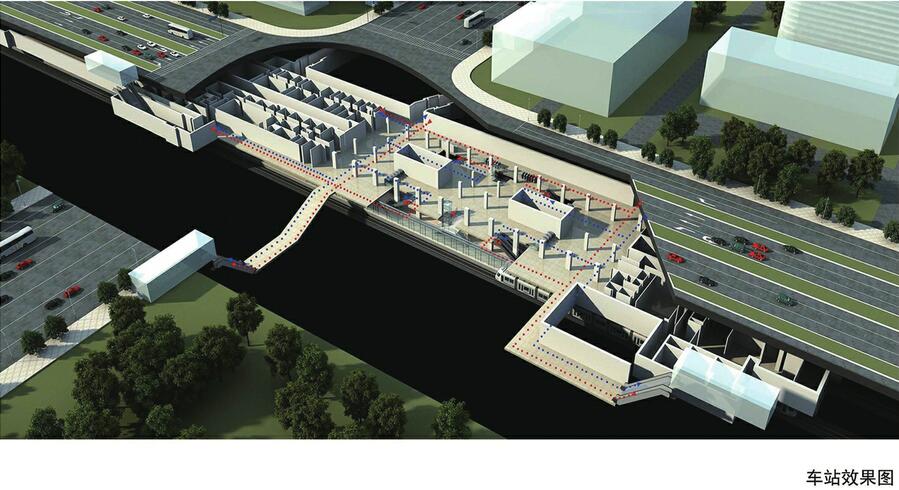 轨道交通R3线一期5个车站主体规划亮相 看看哪个地铁站在你家门口