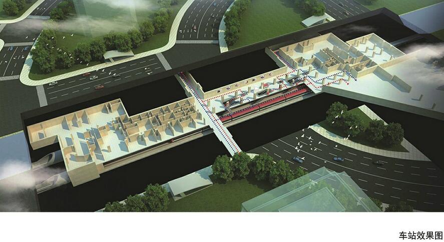 轨道交通R3线一期5个车站主体规划亮相 看看哪个地铁站在你家门口