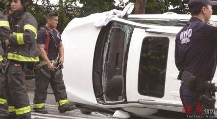 太惨了！华裔女子翻车事故 目击者称伤者浑身是血