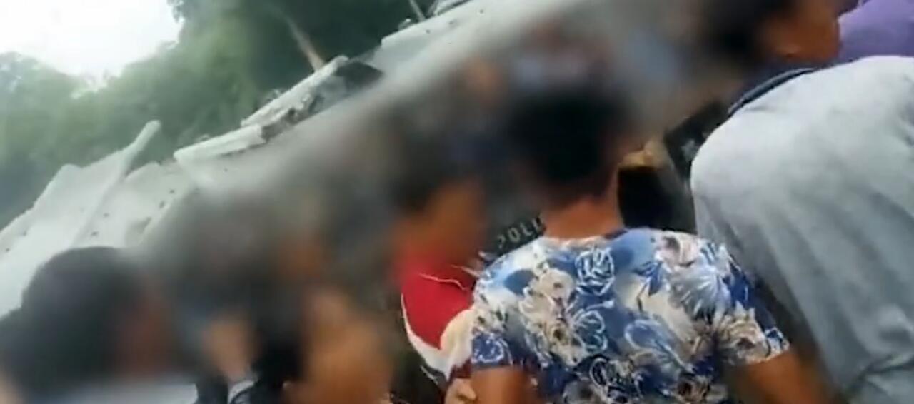 嚣张skr了！执法遭两百人追打 广西扶绥140余人被采取强制措施