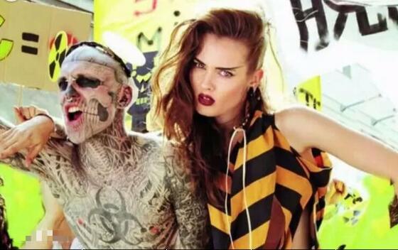 噩耗！僵尸男孩自杀身亡 全身每一寸肌肤布满骷髅昆虫刺青