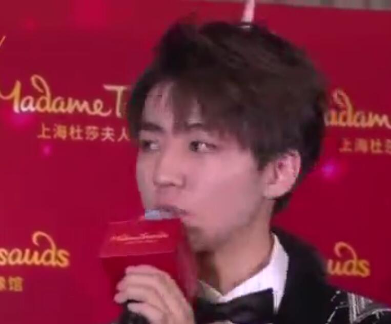 三小只聚首！TFboys蜡像揭幕 真真帅skr人粉丝要疯