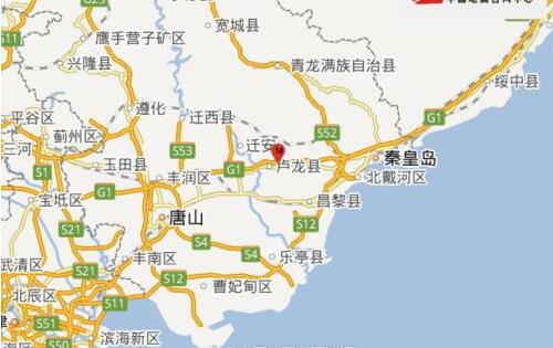 8月09日04时22分 秦皇岛2.8级地震 震源深度11千米