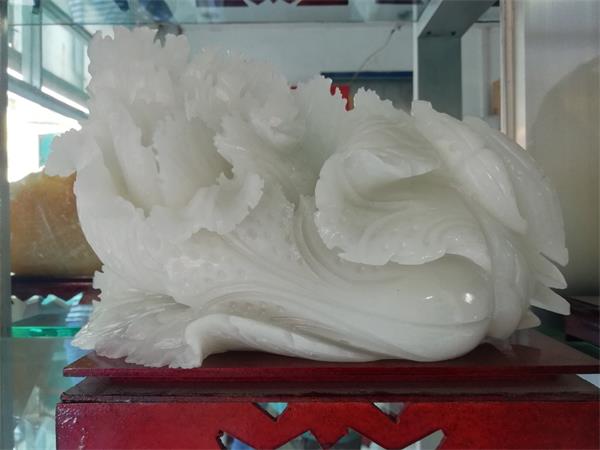 阿富汗玉艺博会上再度锦上添花