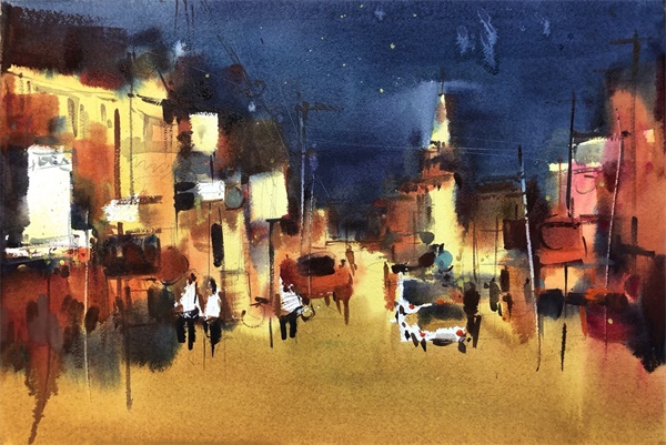 滕飞水彩艺术 艺博会不可不看的亮点