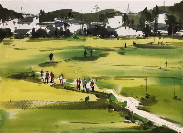 滕飞水彩艺术 艺博会不可不看的亮点