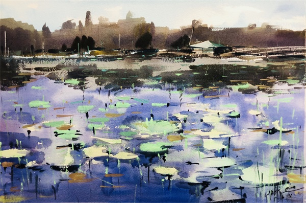 滕飞水彩艺术 艺博会不可不看的亮点