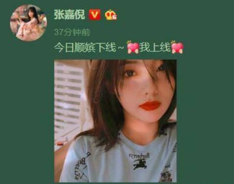 美哭了!张嘉倪晒自拍 《延禧》找她演顺嫔真和