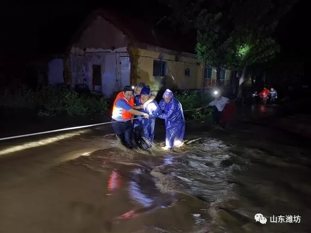 应对“温比亚”,山东全力以赴!救灾工作正在紧急进行