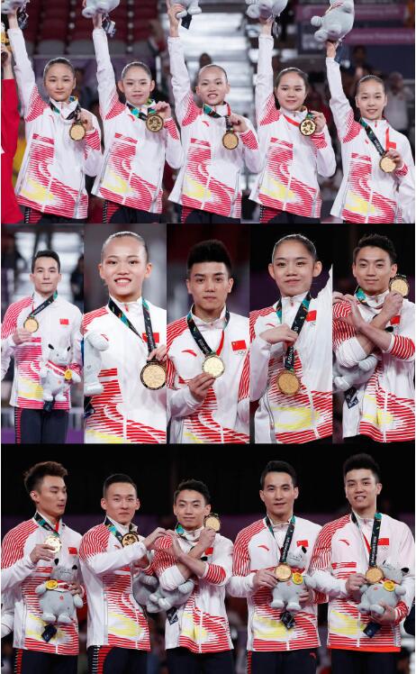 亚运会体操项目落幕 中国体育代表团揽获8枚金牌
