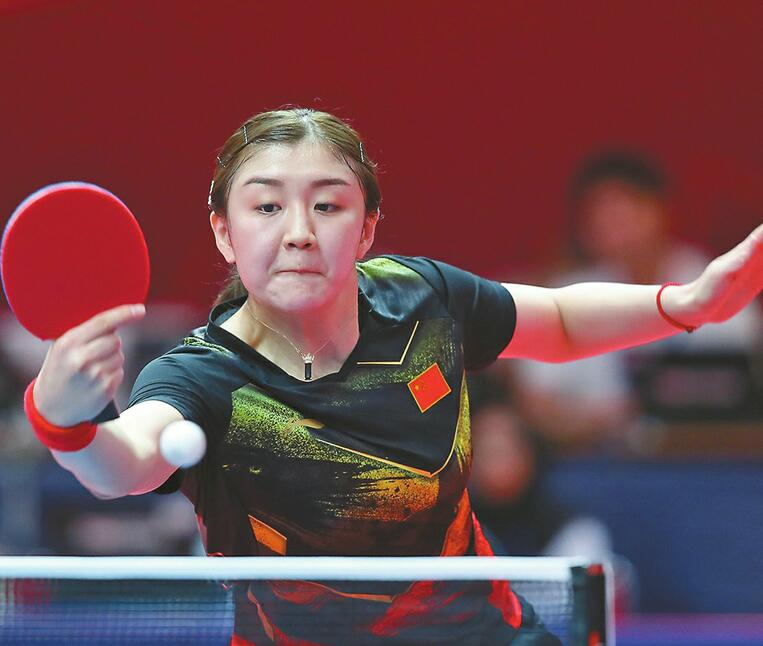 4连冠!女乒16年后雪耻 山东姑娘中考挑大梁