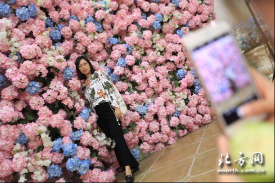 花漾年华爱情主题公园里“耍花样” 在美景中邂逅浪漫