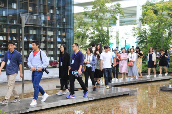 【高质量发展看山东】媒体团走进白鹭湾田园综合体内参观采访