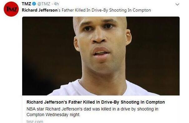 杰弗森父亲遭枪击究竟发生了什么事？大街上有人开枪扫射