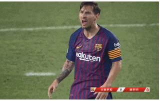 握拳怒吼！梅西怒骂主裁判 10人巴萨：红蓝军团连胜终结