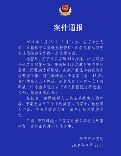 真相来了!两幼童被推坠亡究竟怎么回事?背后原因及详情令人发指