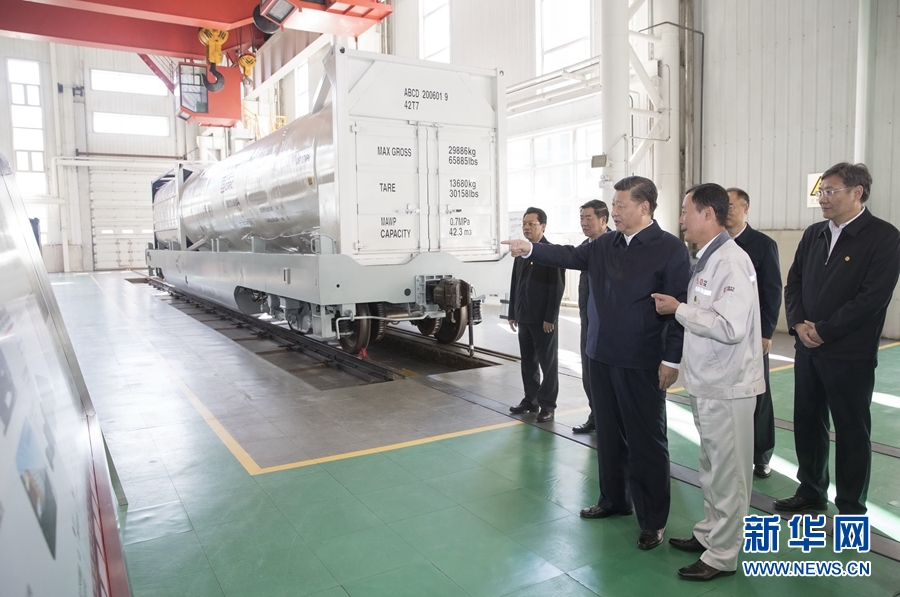 习近平在齐齐哈尔考察