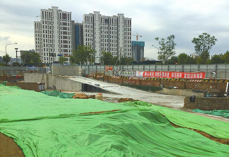 纬十二路人防综合体配套工程将提供400个停车位