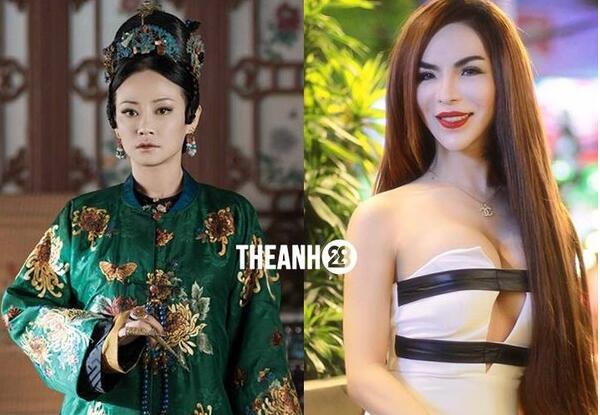 越南style!延禧攻略翻拍几大主演照曝光 网友表示高贵妃辣眼睛