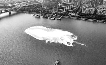 钱塘江神秘漩涡只是虚惊一场 专家:对地铁施工没影响