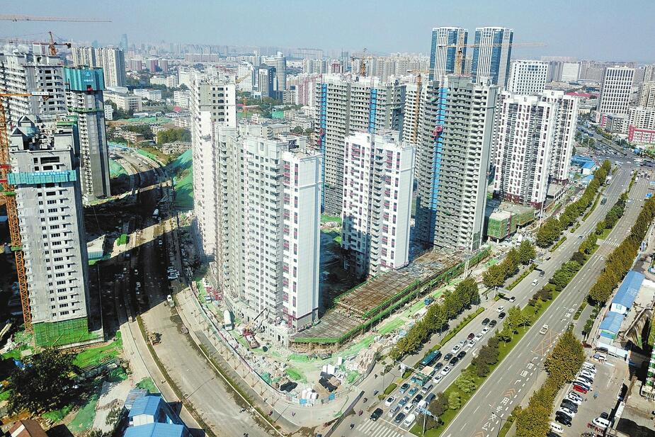 经十一路西延初具规模