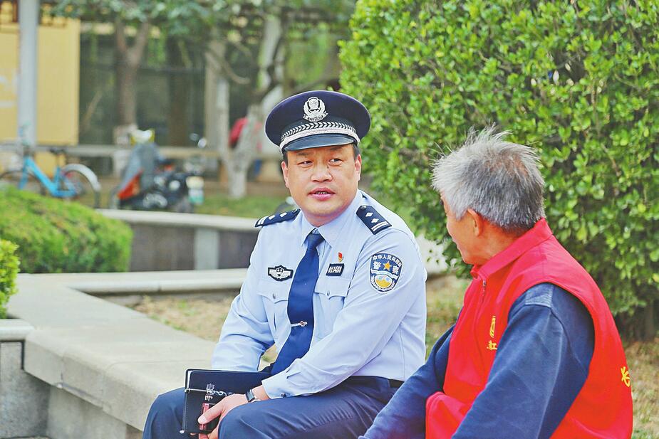 长清公安分局新城派出所所长段瑞21年扎根基层"为群众多付出点