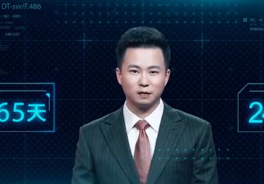 Amazing!AI合成主播长啥样?