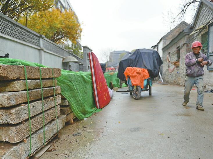 芙蓉街改造开工 石板要走怀旧风