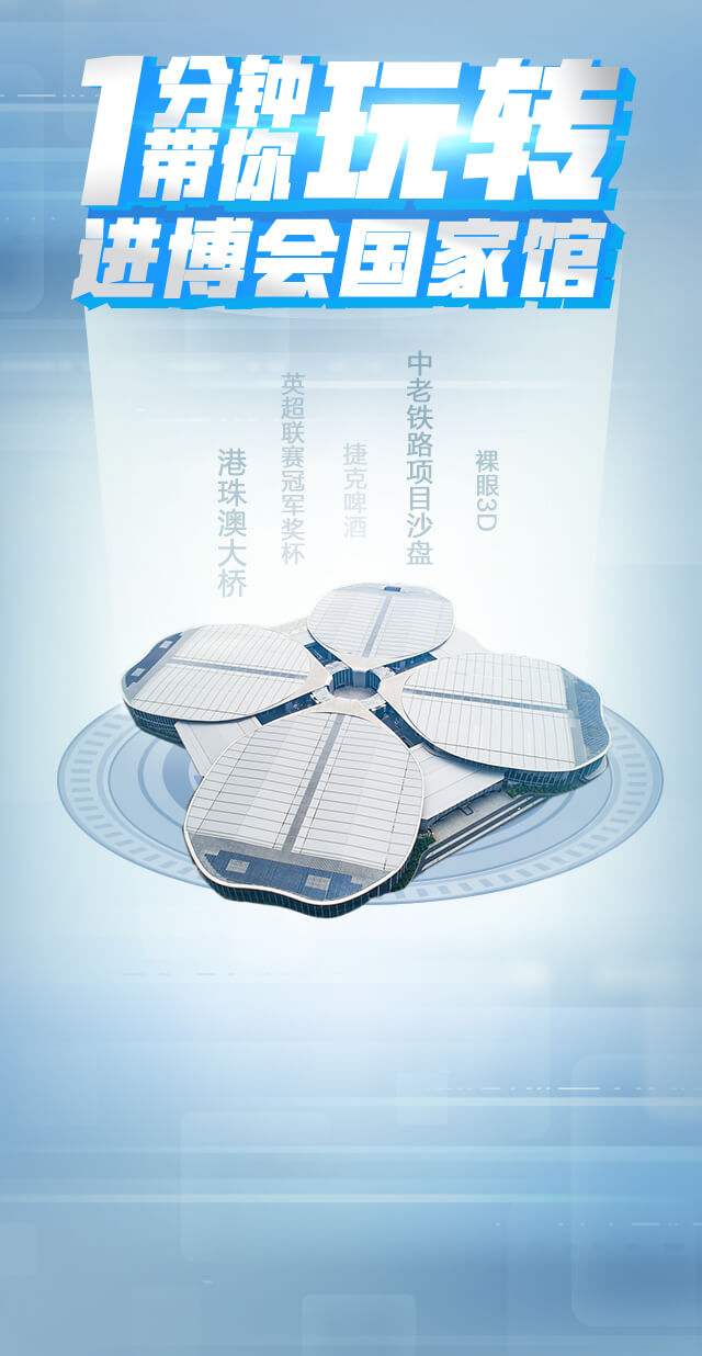 1分钟！带你玩转进博会国家馆