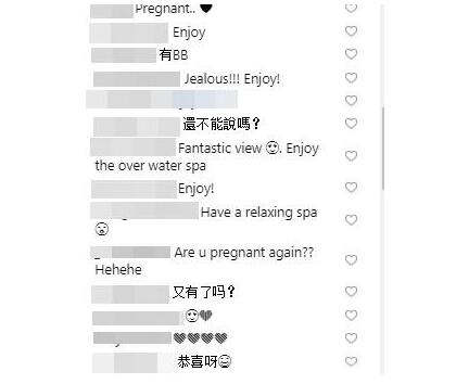 杏儿似乎长胖了不少？胡杏儿二胎成真 女神上身丰满小腹微凸