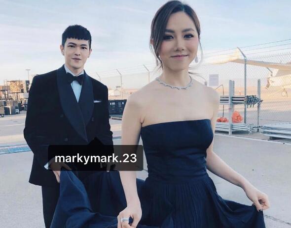 我当你的靠山!霸气邓紫棋告白男友 Mark站她身后拉裙摆甜死了!